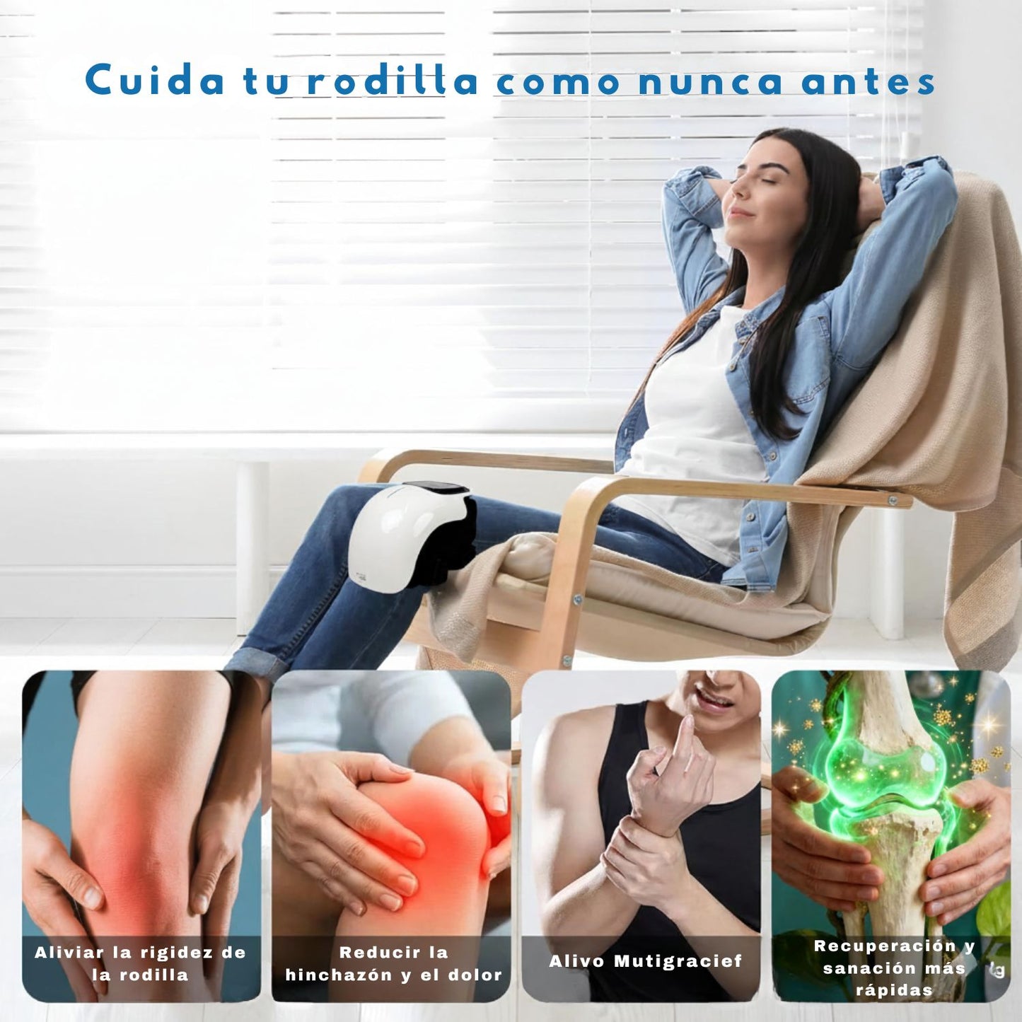 Vitalis™ — Masajeador de rodillas